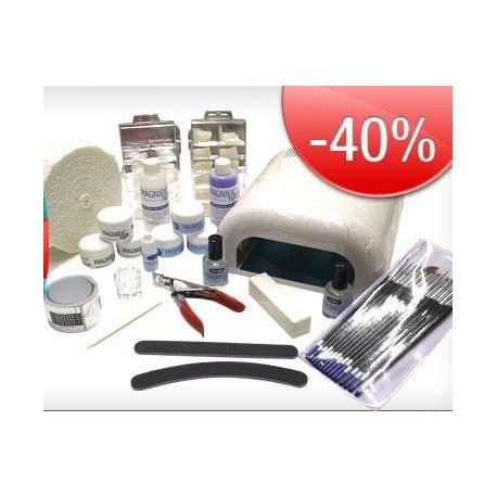Kit uñas de gel, acrilico y acrigel ,Todo en un solo kit