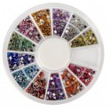 Ruedas de Piedras Decorativas 13 - Redondo 2 mm
