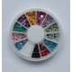 Ruedas de Piedras Decorativas 14 - Redondo 2,5 mm