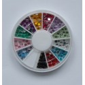 Ruedas de Piedras Decorativas 14 - Redondo 2,5 mm