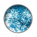 Purpurina em fios decorativos cor-019