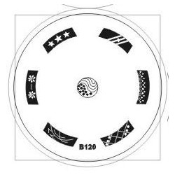 Disco Estampado B120