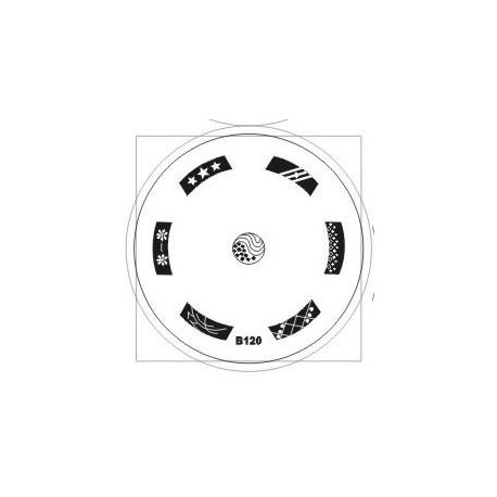Disco Estampado B120