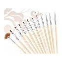 Set de 12 Pinceles para gel y decoracion